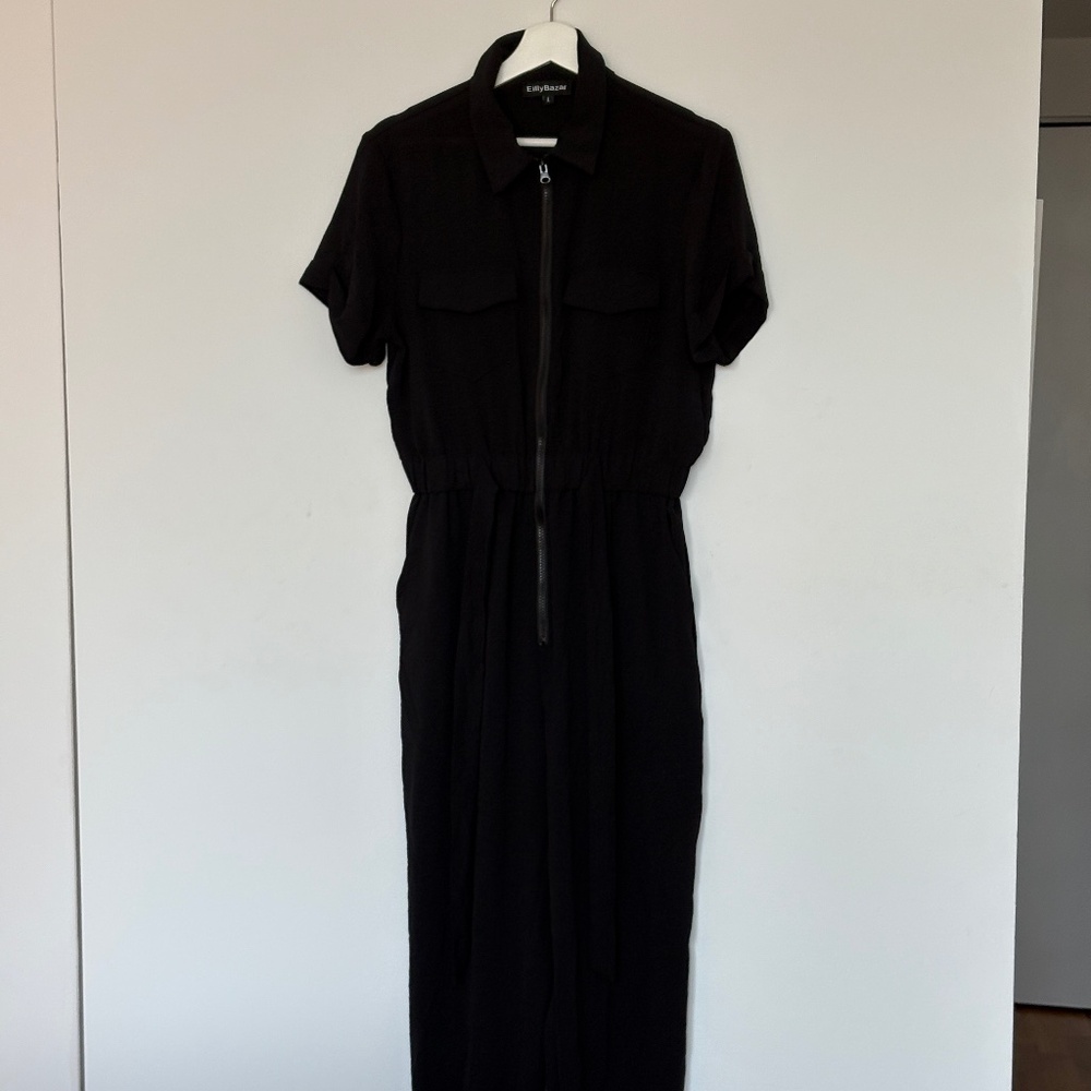 Black Jump Suit